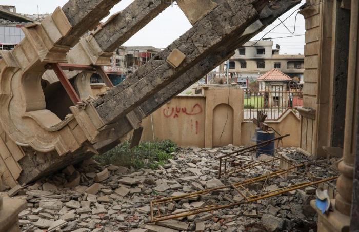 Así es el regreso de los cristianos a Qaraqosh (Irak), tras ser reconquistado al Estado Islámico (FOTOS)