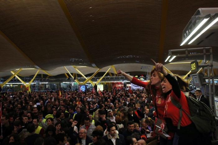 Principio de acuerdo para poner fin al conflicto por el ERE en Iberia