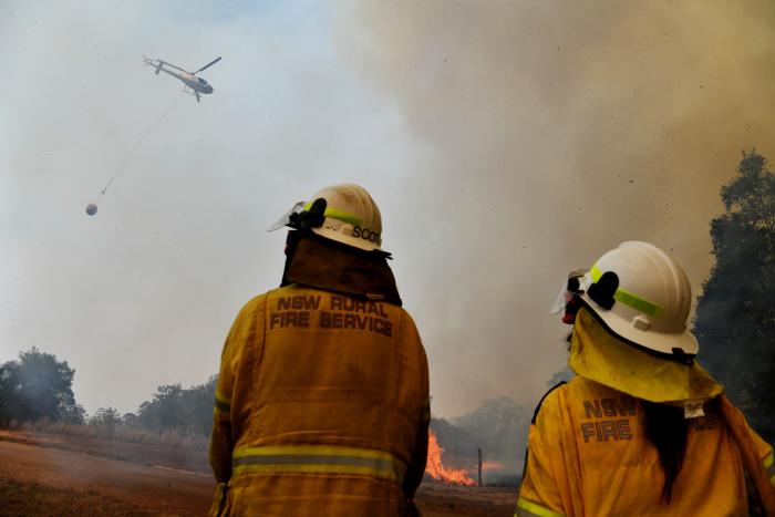 Más de 150 incendios forestales continúan activos en el este de Australia y se acercan a Sidney