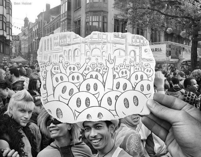 Lápiz vs fotografía: el juego visual de Ben Heine (FOTOS)