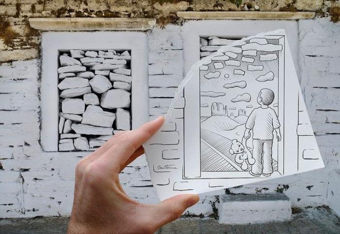 Lápiz vs fotografía: el juego visual de Ben Heine (FOTOS)