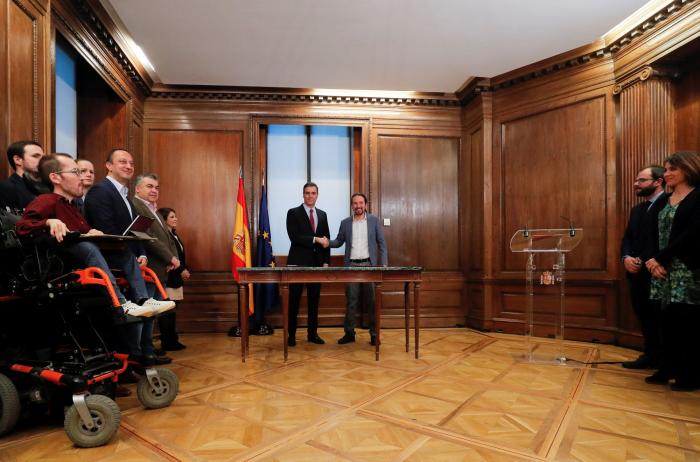 Sánchez tira de Cervantes para suavizar los roces con UP: "La experiencia es la madre de la ciencia"