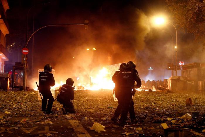 Detienen a dos miembros de los ultras que dieron una paliza a un antifascista el jueves