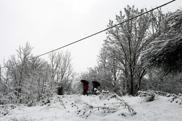 Fin de semana de nieve en el norte de España (FOTOS)