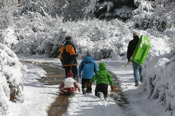 Fin de semana de nieve en el norte de España (FOTOS)