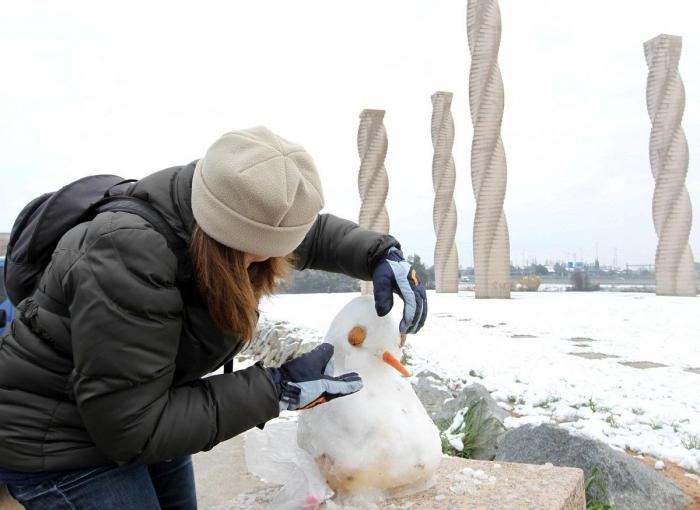 Fin de semana de nieve en el norte de España (FOTOS)