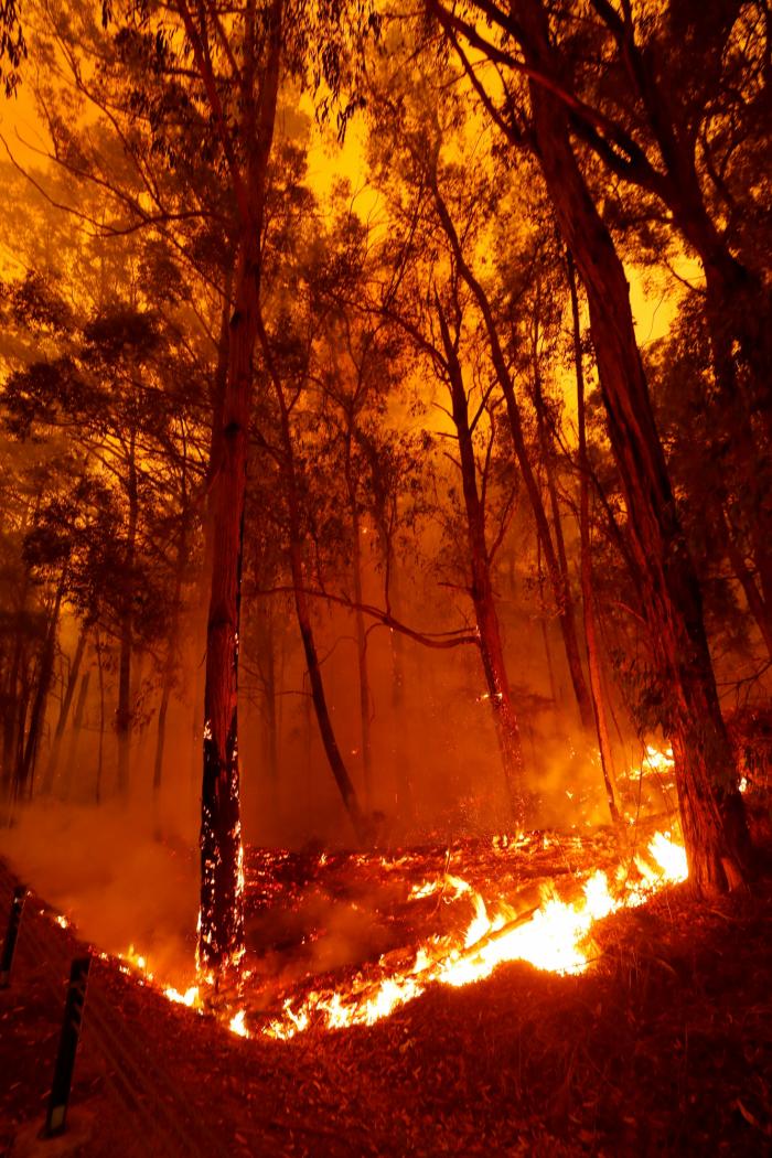 Éxodo masivo por la amenaza de un recrudecimiento de los incendios en Australia