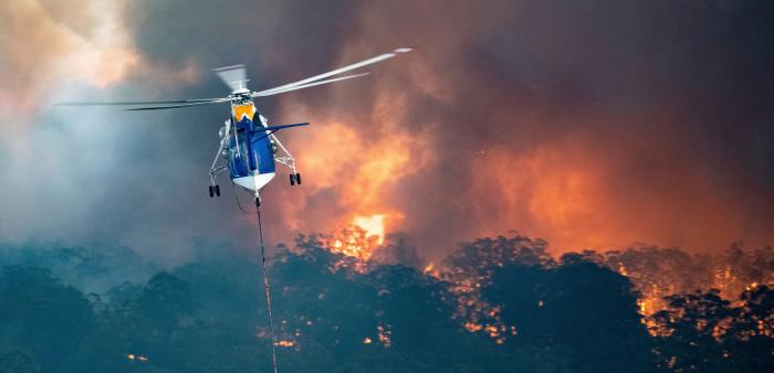 Éxodo masivo por la amenaza de un recrudecimiento de los incendios en Australia