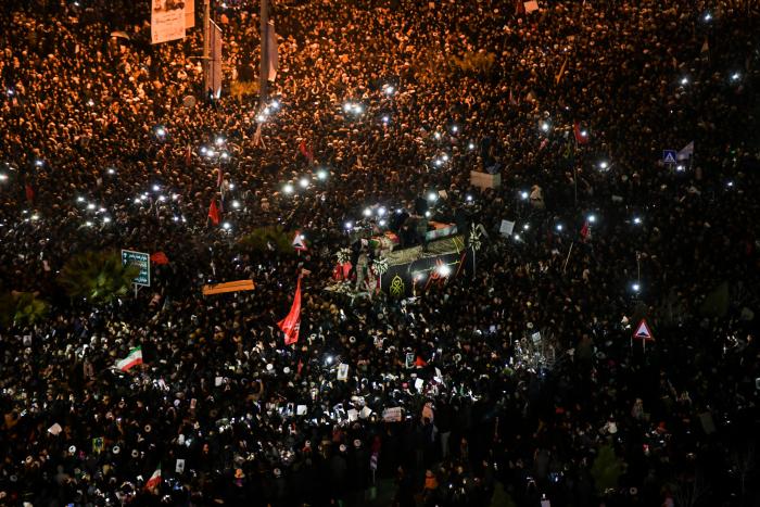 El Pentágono eleva a 64 los soldados heridos en los ataques de Irán contra bases iraquíes con tropas de EEUU