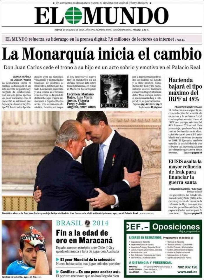 Los días más difíciles en Zarzuela