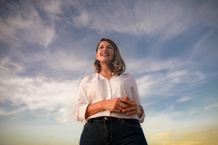 María Jesús Montero: la voz roja oscura casi morada