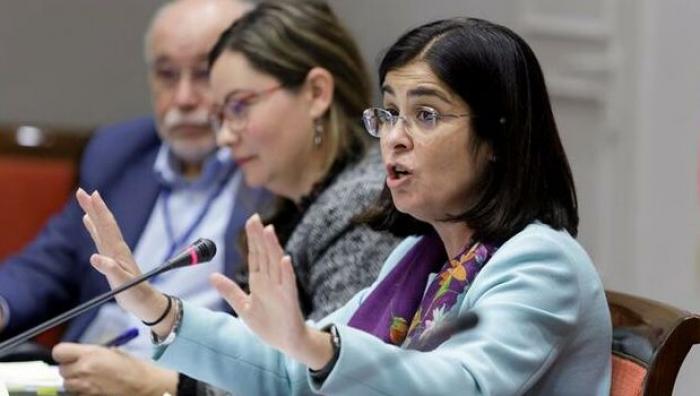 María Jesús Montero: la voz roja oscura casi morada