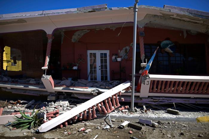 Terremoto en Puerto Rico: las impactantes imágenes de la destrucción causada por el peor temblor en un siglo