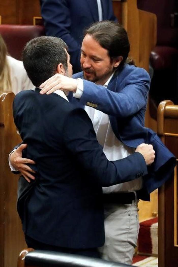 Los votos nulos de Esquerra: "Llibertat" y lazo amarillo