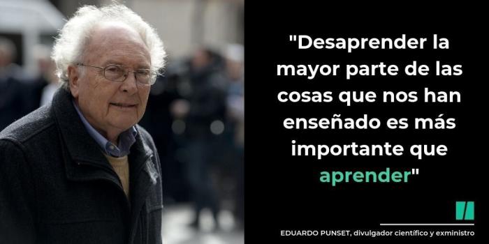 Muere el divulgador científico Eduard Punset a los 82 años