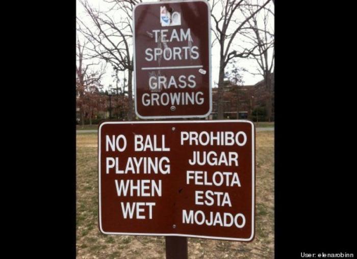 Las mejores peores traducciones entre el español y el inglés (FOTOS)