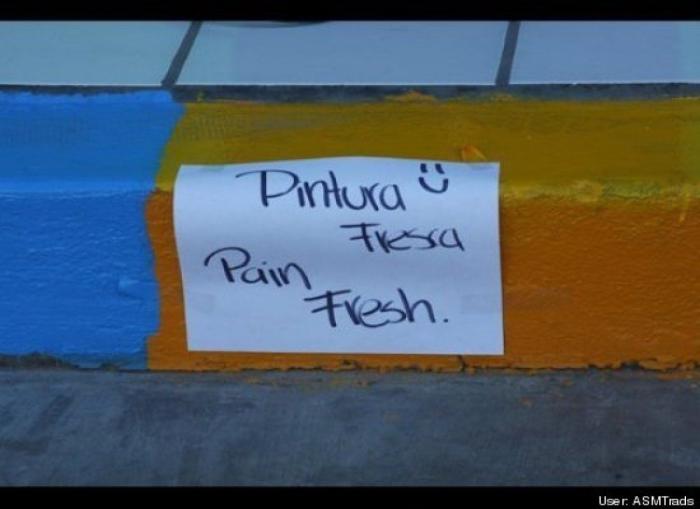 Las mejores peores traducciones entre el español y el inglés (FOTOS)