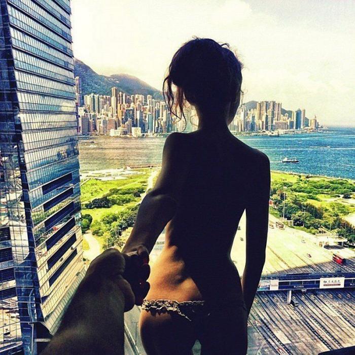 #Followmeto... al altar: la imagen más especial del fotógrafo de Instagram que sigue a su novia por el mundo