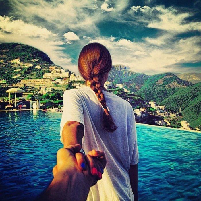 #Followmeto... al altar: la imagen más especial del fotógrafo de Instagram que sigue a su novia por el mundo
