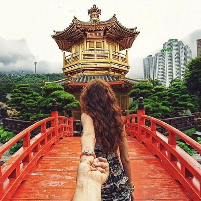 #Followmeto... al altar: la imagen más especial del fotógrafo de Instagram que sigue a su novia por el mundo