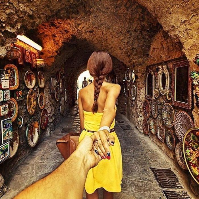 #Followmeto... al altar: la imagen más especial del fotógrafo de Instagram que sigue a su novia por el mundo