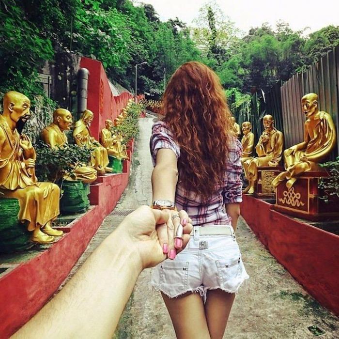 #Followmeto... al altar: la imagen más especial del fotógrafo de Instagram que sigue a su novia por el mundo