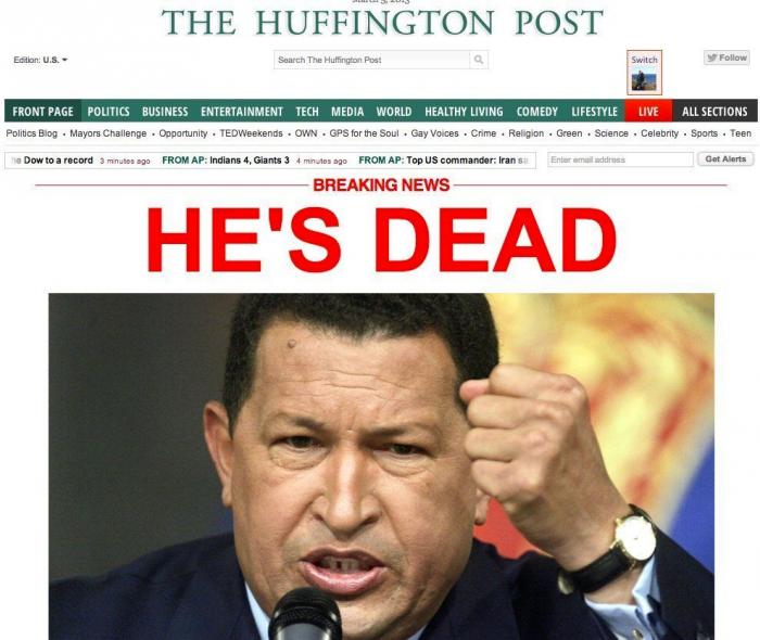 Muerte de Hugo Chávez: El presidente de Venezuela muere de cáncer