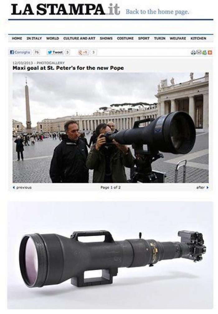 La evolución tecnológica, a través del recibimiento a los Papas (FOTOS)