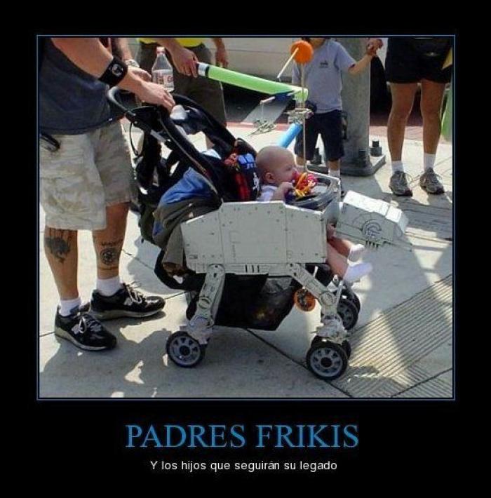 Día del padre: Homenaje a los frikis que se han reproducido (FOTOS, VÍDEOS)