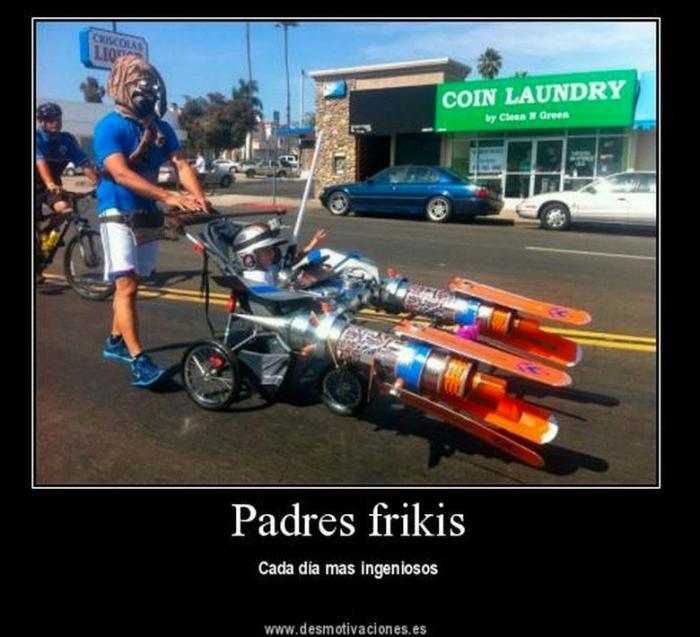 Día del padre: Homenaje a los frikis que se han reproducido (FOTOS, VÍDEOS)