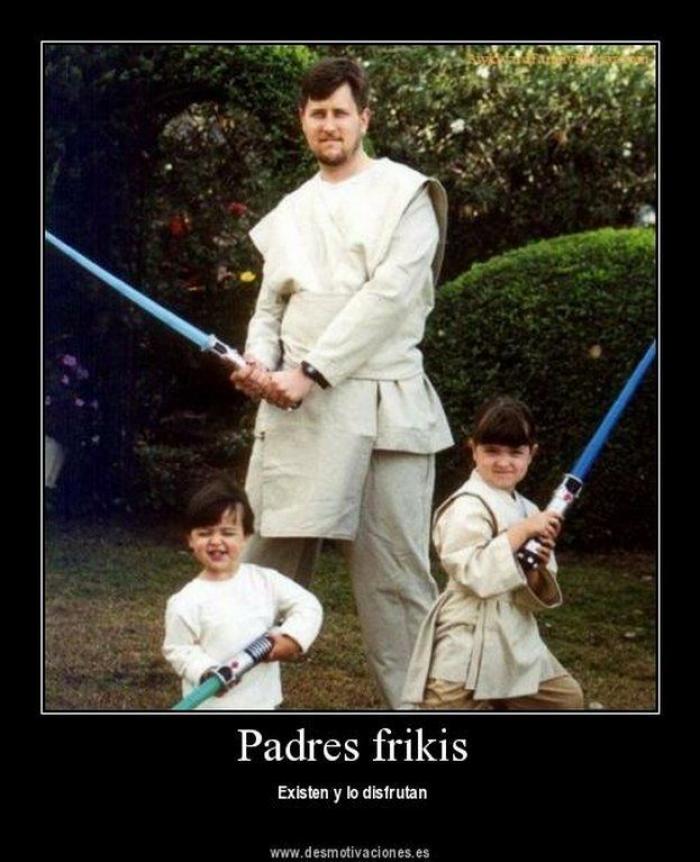 Día del padre: Homenaje a los frikis que se han reproducido (FOTOS, VÍDEOS)