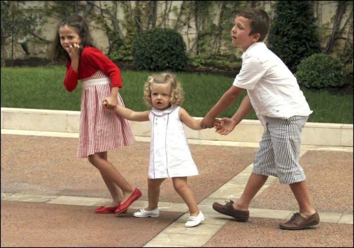 Las dos Españas, resumidas en los abrigos de las infantas para el desfile de la Fiesta Nacional