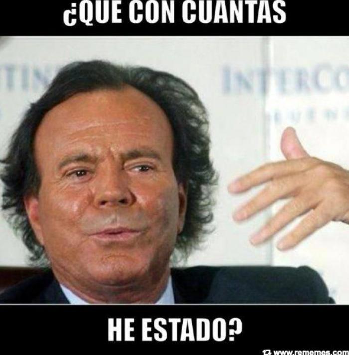 Julio Iglesias y Romeo Santos le cantan una bachata al pene