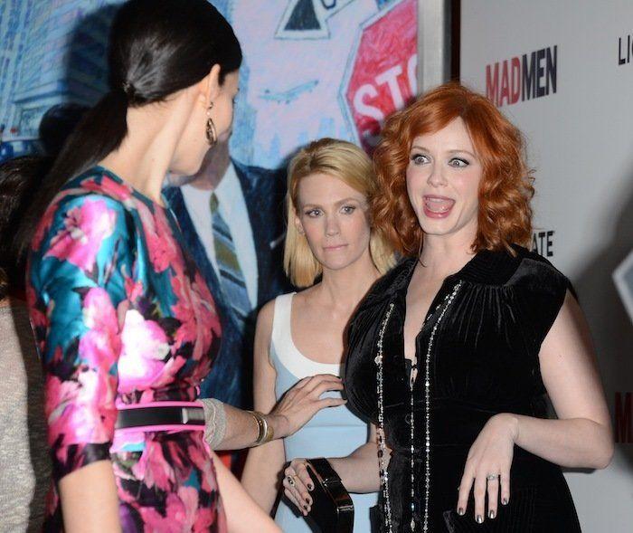 Sexta temporada de Mad Men: la presentación, con Christina Hendriks, January Jones y Jon Hamm (FOTOS)