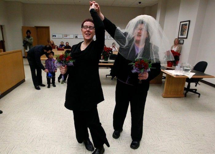 Clamor por el matrimonio gay en EEUU: "Nosotros también somos una familia"