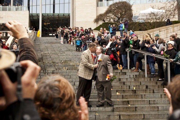 Clamor por el matrimonio gay en EEUU: "Nosotros también somos una familia"