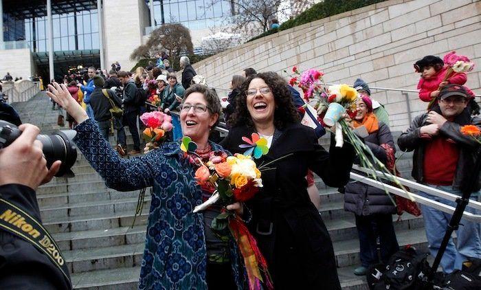 Clamor por el matrimonio gay en EEUU: "Nosotros también somos una familia"