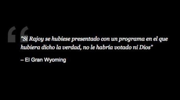 La verdad tras la polémica foto que ha convertido al Gran Wyoming en 'trending topic'
