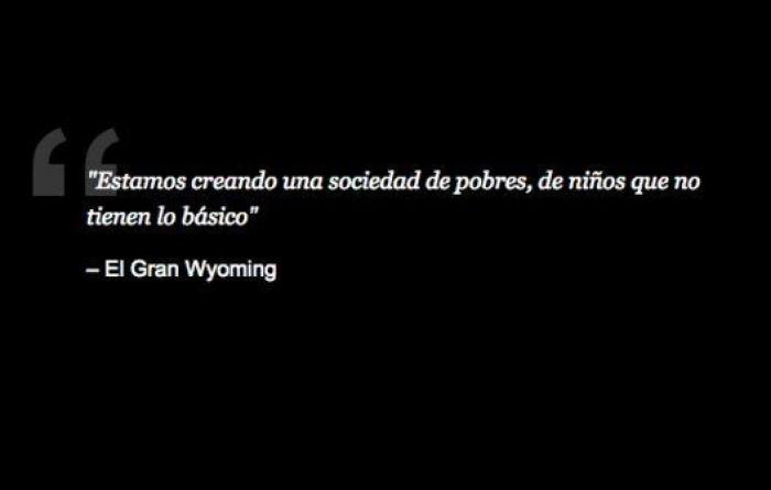 La verdad tras la polémica foto que ha convertido al Gran Wyoming en 'trending topic'