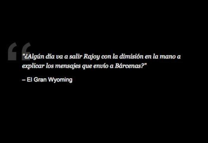 La verdad tras la polémica foto que ha convertido al Gran Wyoming en 'trending topic'