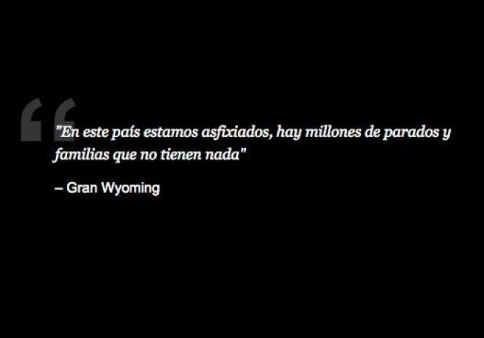 La verdad tras la polémica foto que ha convertido al Gran Wyoming en 'trending topic'