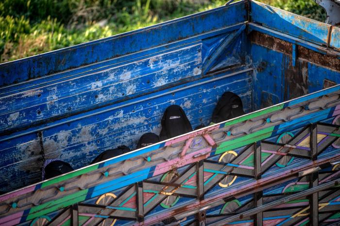 Galería: Los liberados de manos del ISIS en Siria