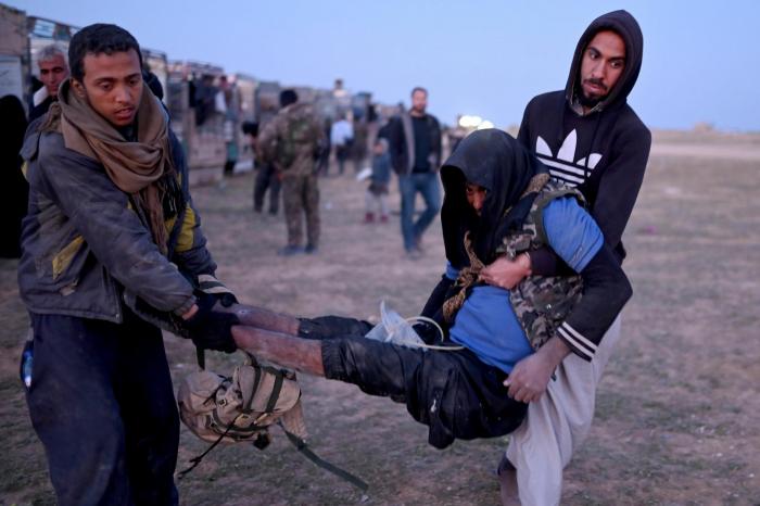 Galería: Los liberados de manos del ISIS en Siria