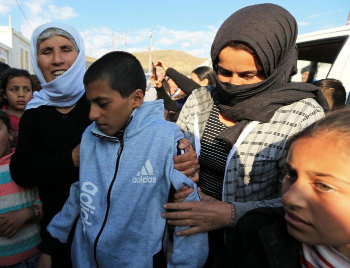 Galería: Los liberados de manos del ISIS en Siria