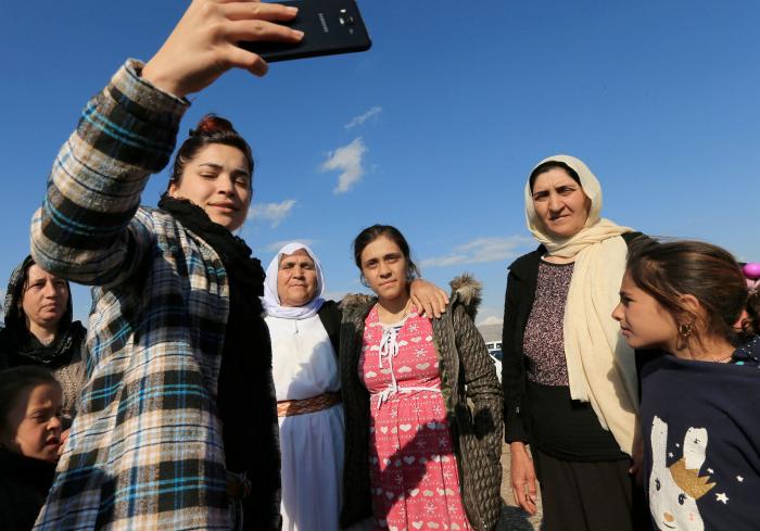 Galería: Los liberados de manos del ISIS en Siria