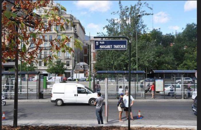 Madrid inaugura la primera plaza dedicada a Margaret Thatcher fuera del Reino Unido