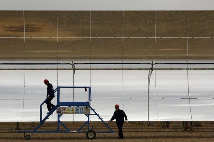 La planta solar de Andasol en Granada conquista a la Agencia Reuters