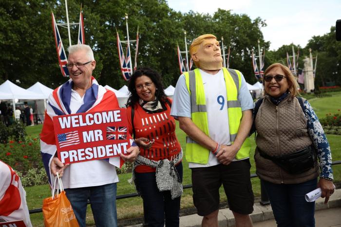 Trump arranca su visita a Reino Unido insultando al alcalde de Londres