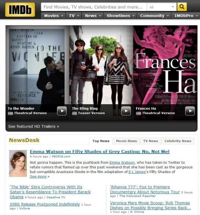 Internet 'vintage': los primeros diseños de YouTube, Facebook, Google, IMDB... (FOTOS)