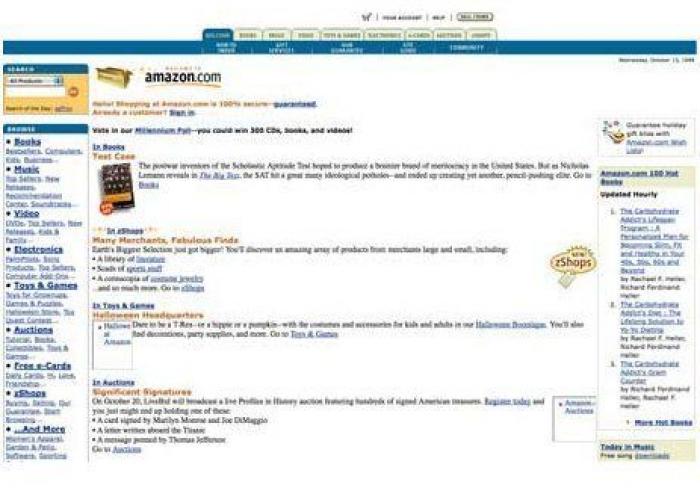 Internet 'vintage': los primeros diseños de YouTube, Facebook, Google, IMDB... (FOTOS)